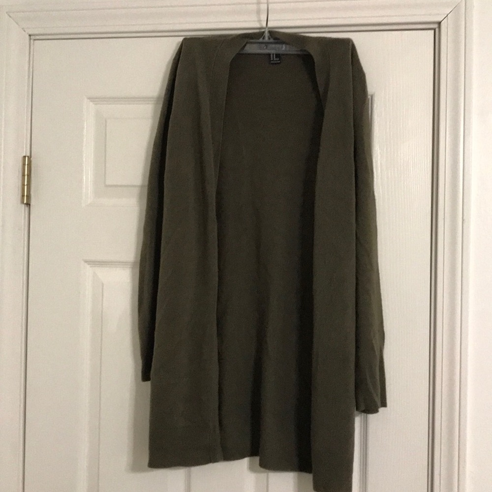 Forever21 olive cardigan